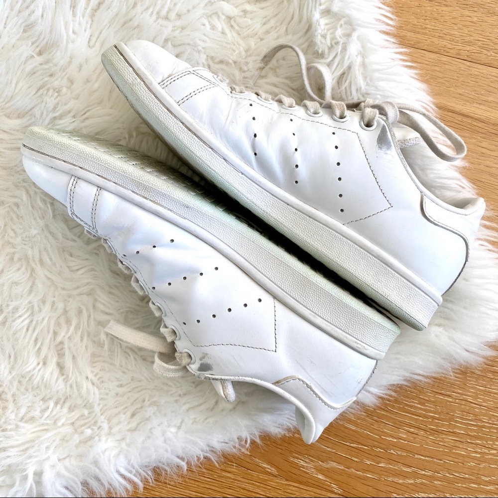 ❌SOLD❌ Adidas Stan Smith All White Leather Sneakers